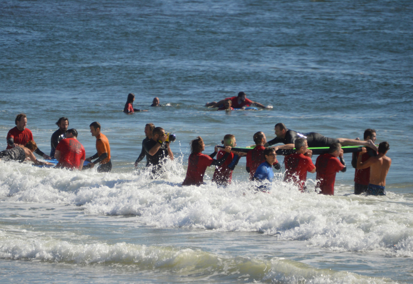 Surf's up for wounded vets, disabled